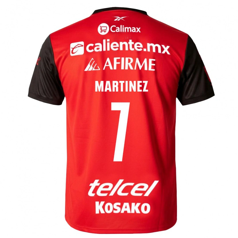 Danxen Damen Alejandro Martínez #7 Schwarz Rot Heimtrikot Trikot 2026/27 T-Shirt Österreich