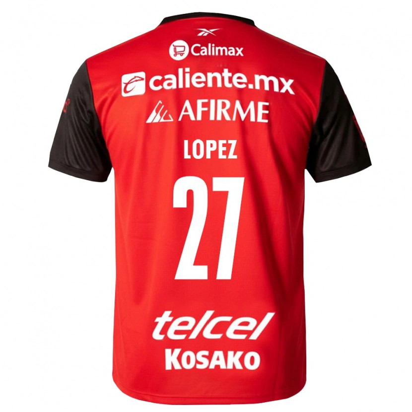 Danxen Damen Victoria Lopez #27 Schwarz Rot Heimtrikot Trikot 2026/27 T-Shirt Österreich
