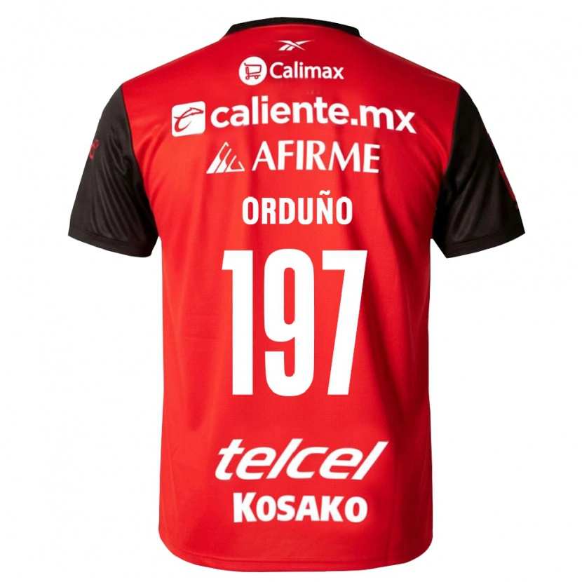Danxen Damen David Orduño #197 Schwarz Rot Heimtrikot Trikot 2026/27 T-Shirt Österreich