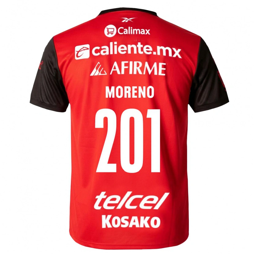 Danxen Damen Jesús Moreno #201 Schwarz Rot Heimtrikot Trikot 2026/27 T-Shirt Österreich