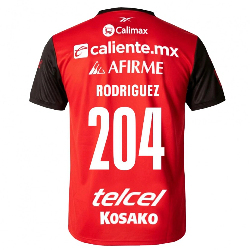 Danxen Damen Jesús Rodríguez #204 Schwarz Rot Heimtrikot Trikot 2026/27 T-Shirt Österreich