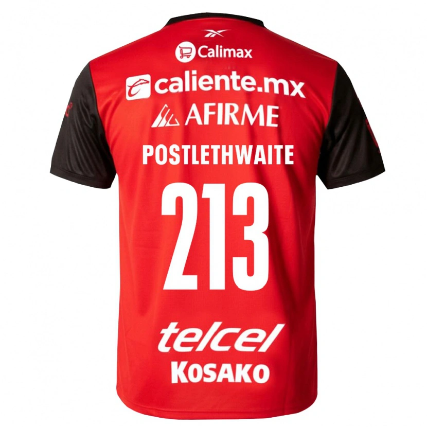 Danxen Damen Emiliano Postlethwaite #213 Schwarz Rot Heimtrikot Trikot 2026/27 T-Shirt Österreich