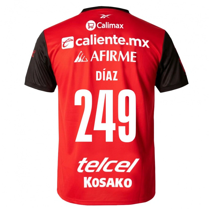 Danxen Damen Santiago Díaz #249 Schwarz Rot Heimtrikot Trikot 2026/27 T-Shirt Österreich