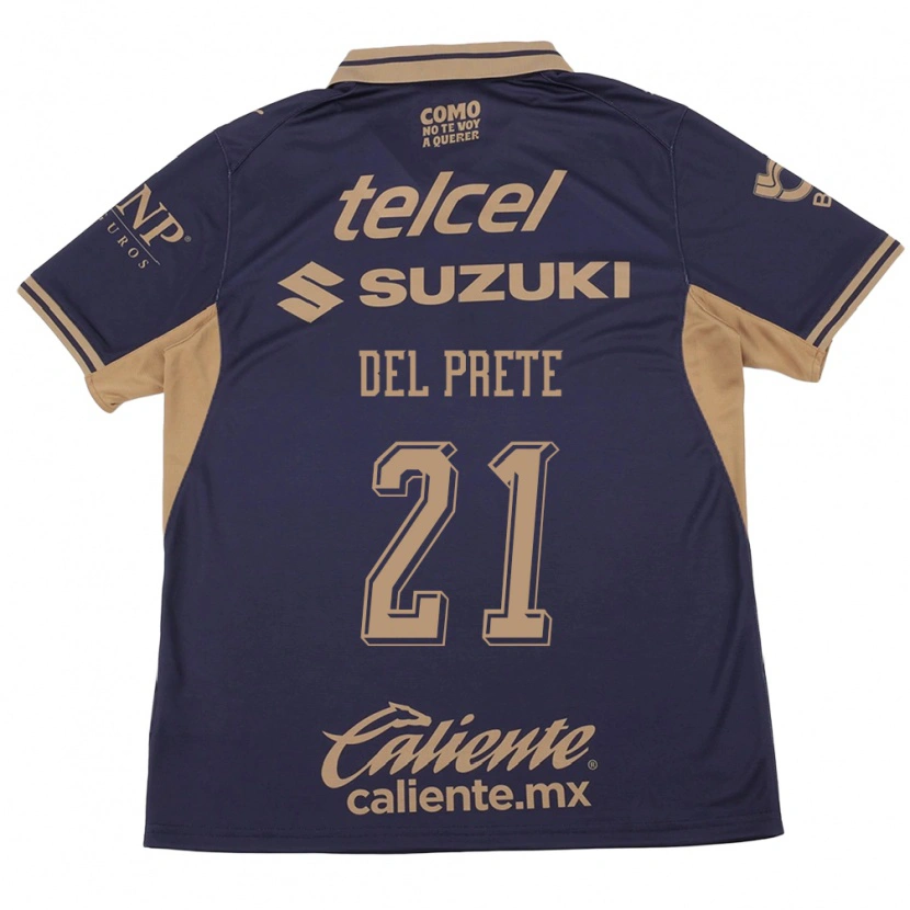 Danxen Damen Gustavo Del Prete #21 Lila Braun Heimtrikot Trikot 2026/27 T-Shirt Österreich