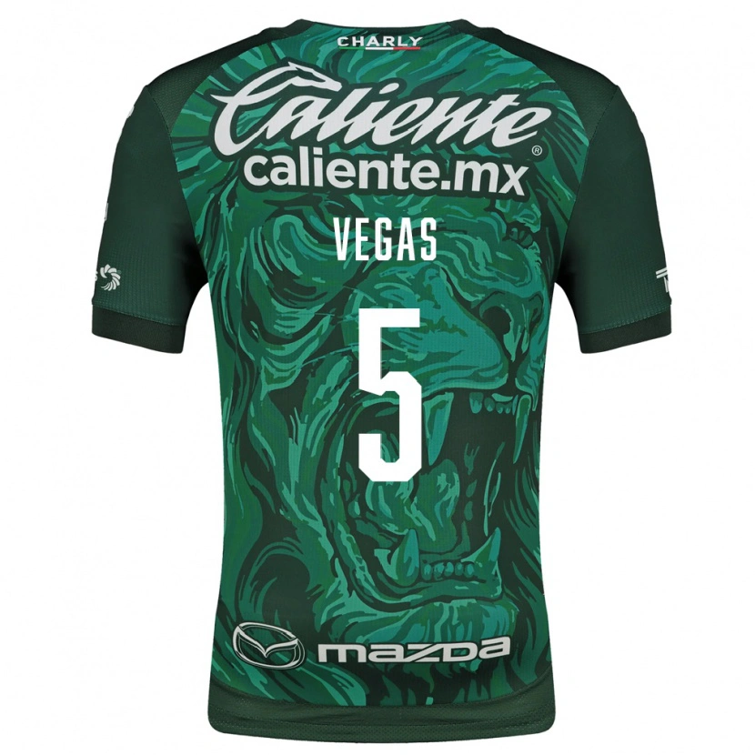Danxen Damen Sebastián Vegas #5 Grün Schwarz Heimtrikot Trikot 2026/27 T-Shirt Österreich