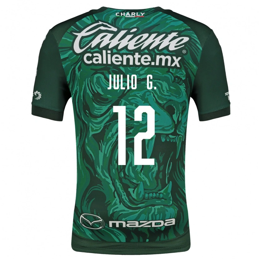 Danxen Damen Julio González #12 Grün Schwarz Heimtrikot Trikot 2026/27 T-Shirt Österreich