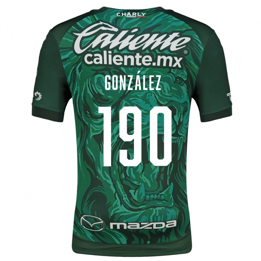 Danxen Damen Pedro González #190 Grün Schwarz Heimtrikot Trikot 2026/27 T-Shirt Österreich