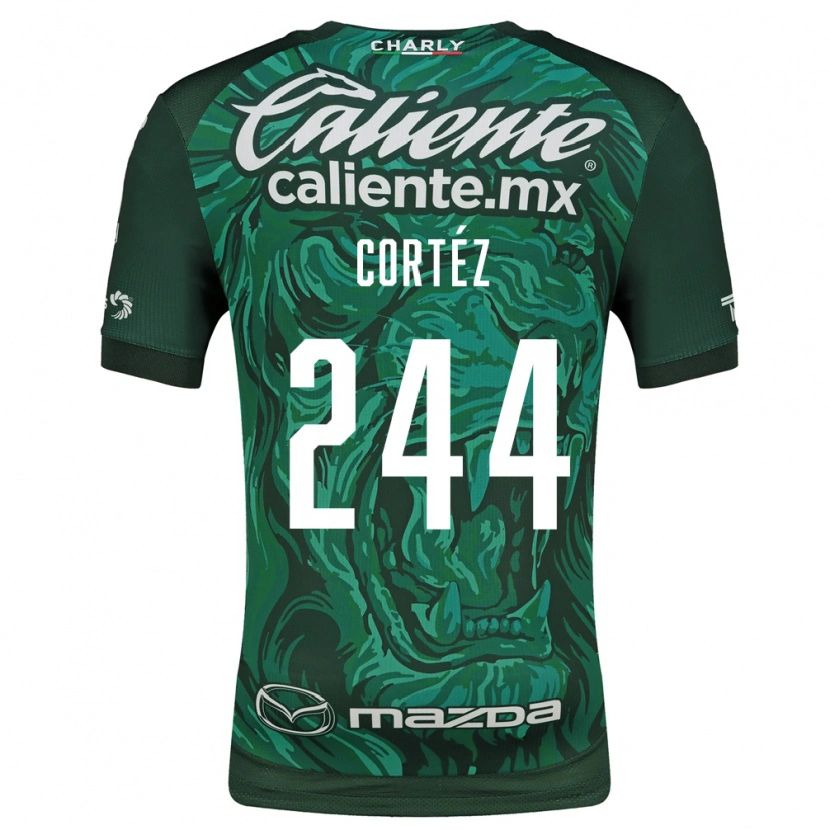 Danxen Damen Brayan Cortéz #244 Grün Schwarz Heimtrikot Trikot 2026/27 T-Shirt Österreich