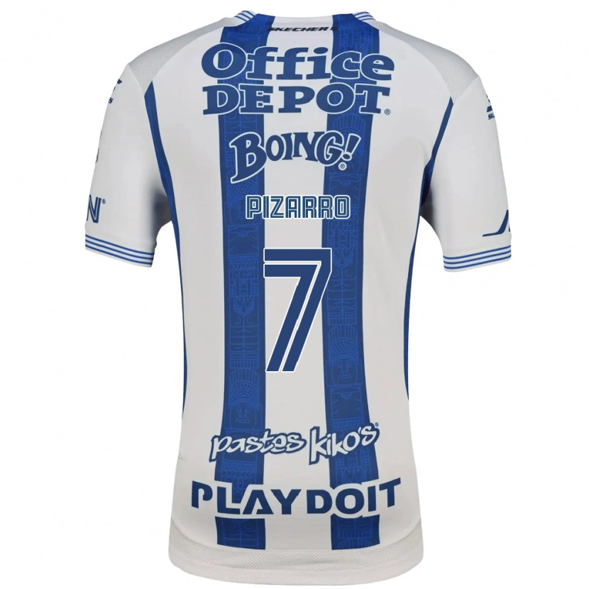 Danxen Damen Rodolfo Pizarro #7 Weiß Marineblau Heimtrikot Trikot 2026/27 T-Shirt Österreich