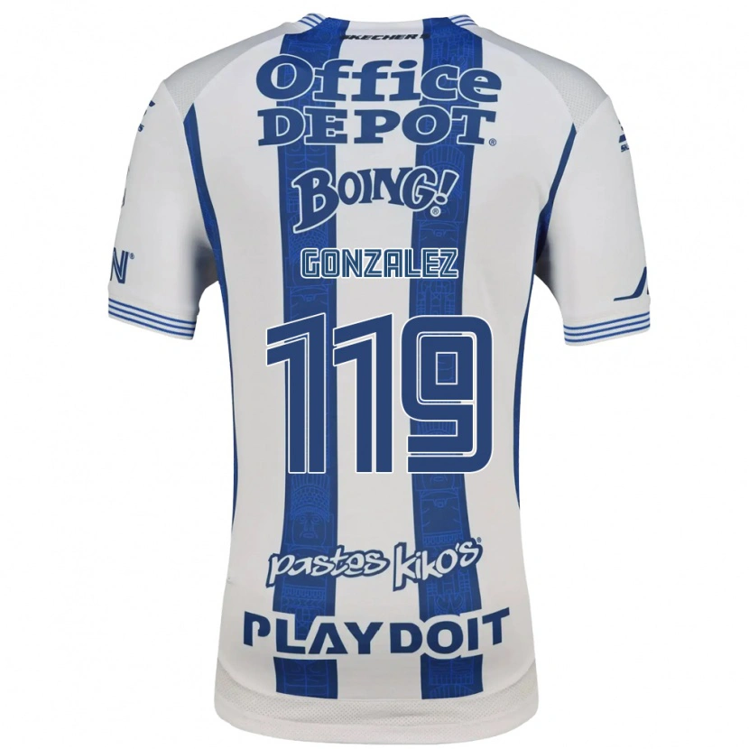 Danxen Damen Juan González #119 Weiß Marineblau Heimtrikot Trikot 2026/27 T-Shirt Österreich