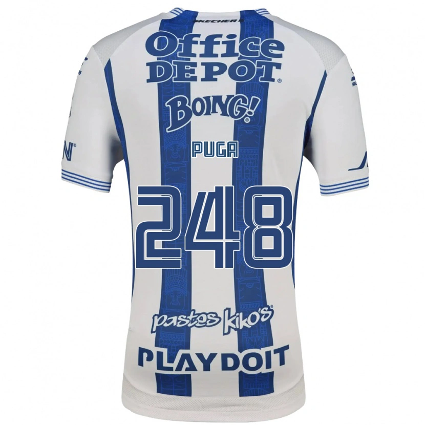 Danxen Damen Luis Puga #248 Weiß Marineblau Heimtrikot Trikot 2026/27 T-Shirt Österreich