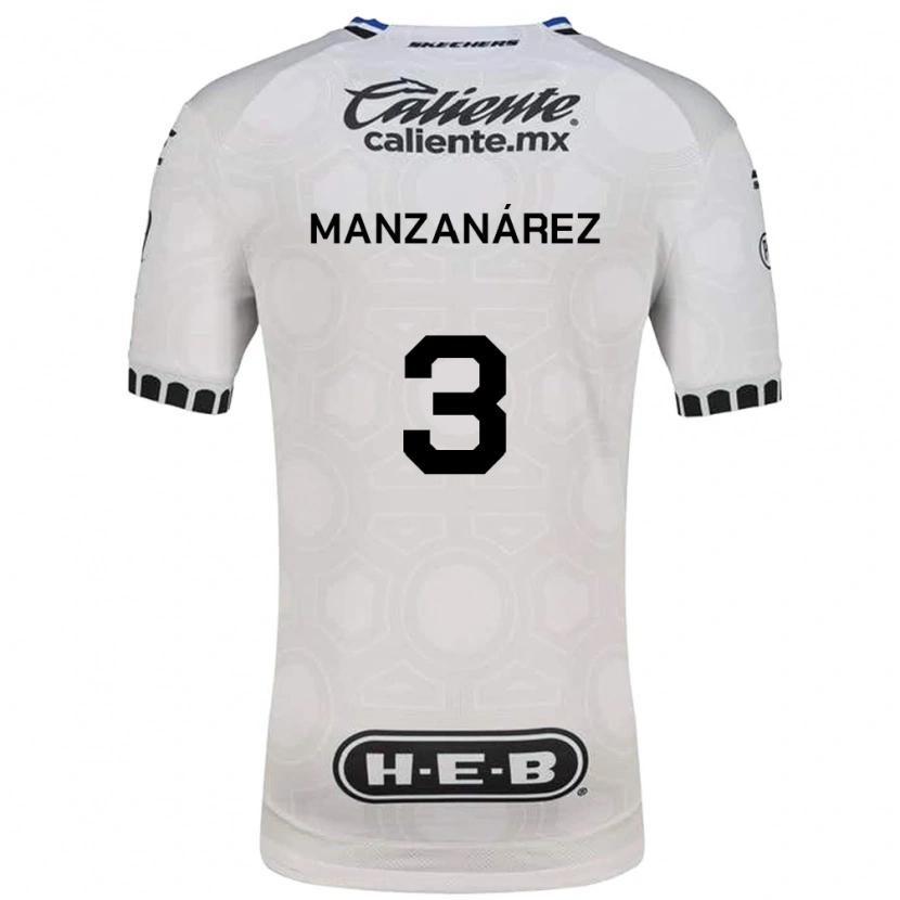 Danxen Damen Óscar Manzanárez #3 Weiß Schwarz Blau Heimtrikot Trikot 2026/27 T-Shirt Österreich