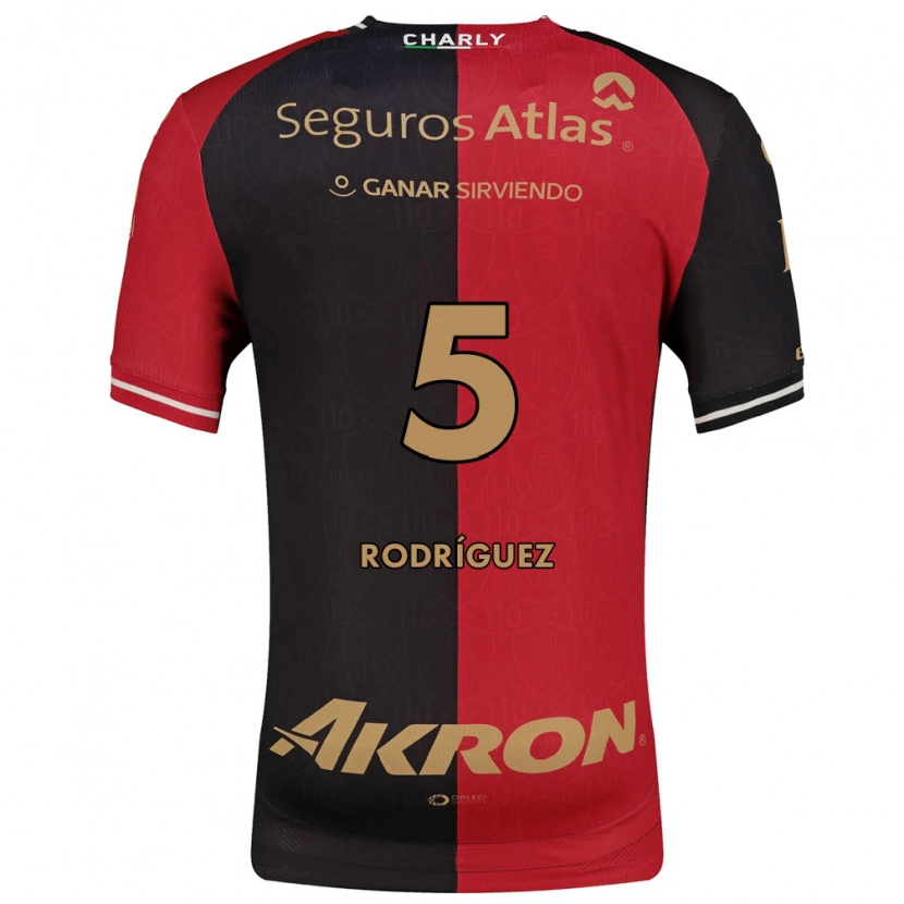 Danxen Damen Jorge Rodríguez #5 Rot Schwarz Braun Heimtrikot Trikot 2026/27 T-Shirt Österreich