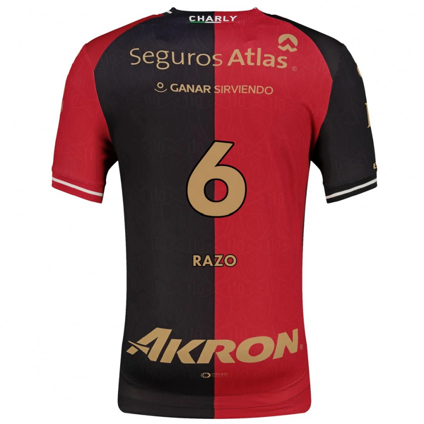 Danxen Damen Valeria Razo #6 Rot Schwarz Braun Heimtrikot Trikot 2026/27 T-Shirt Österreich
