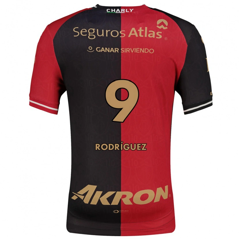 Danxen Damen Agustín Rodríguez #9 Rot Schwarz Braun Heimtrikot Trikot 2026/27 T-Shirt Österreich