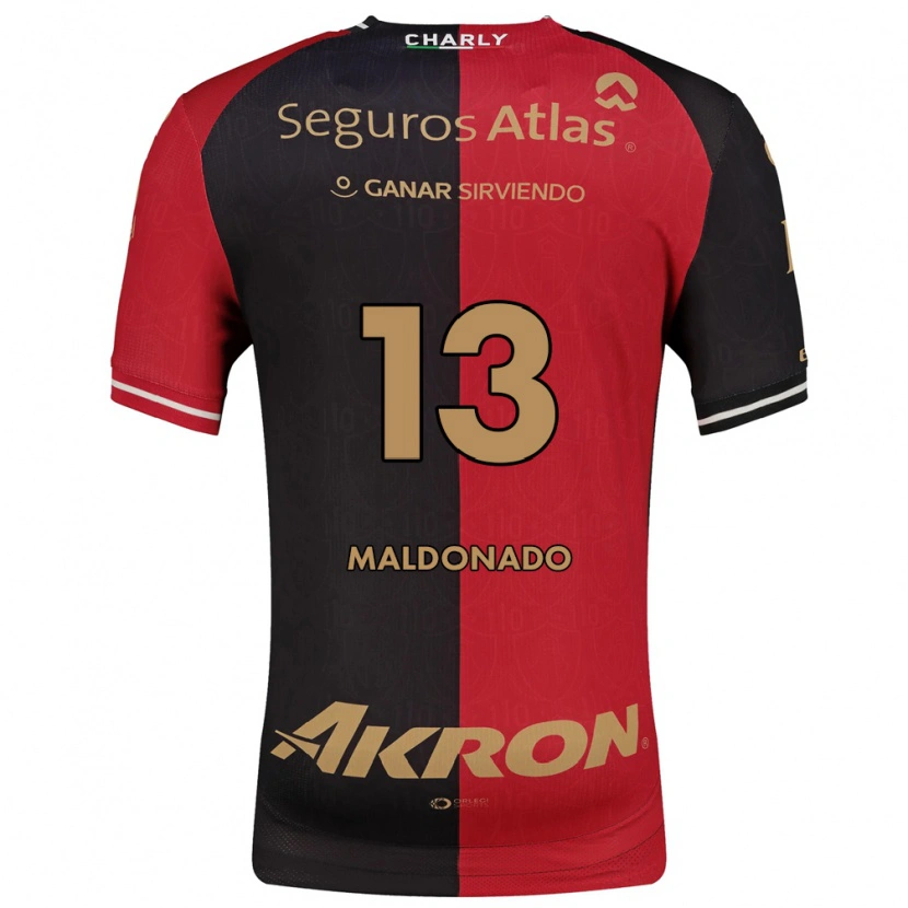 Danxen Damen Maritza Maldonado #13 Rot Schwarz Braun Heimtrikot Trikot 2026/27 T-Shirt Österreich