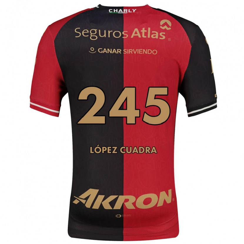 Danxen Damen Roberto López Cuadra #245 Rot Schwarz Braun Heimtrikot Trikot 2026/27 T-Shirt Österreich