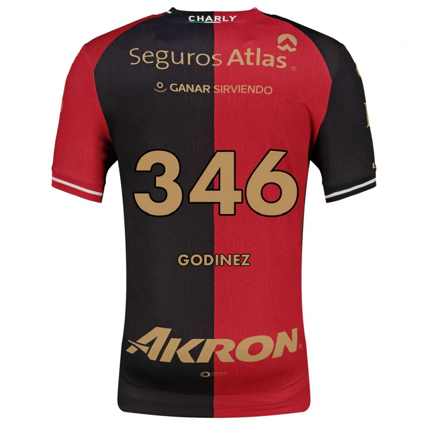 Danxen Damen Olmo Godínez #346 Rot Schwarz Braun Heimtrikot Trikot 2026/27 T-Shirt Österreich