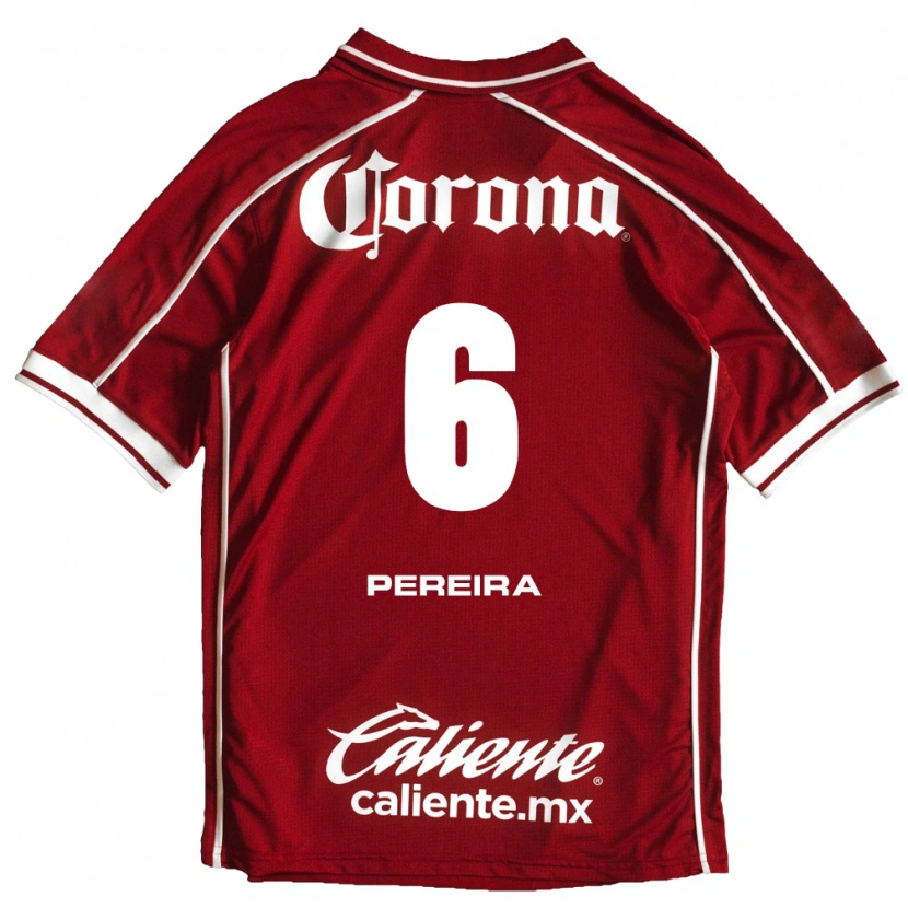 Danxen Damen Federico Pereira #6 Weiß Rot Heimtrikot Trikot 2026/27 T-Shirt Österreich