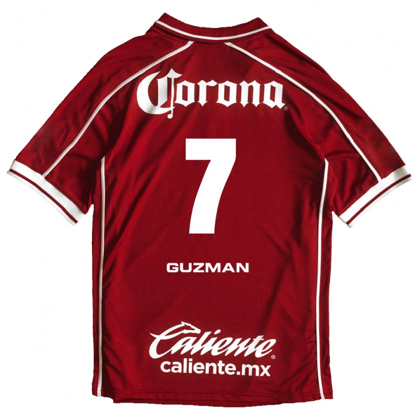 Danxen Damen Víctor Guzmán #7 Weiß Rot Heimtrikot Trikot 2026/27 T-Shirt Österreich