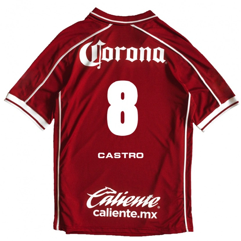 Danxen Damen Nicolás Castro #8 Weiß Rot Heimtrikot Trikot 2026/27 T-Shirt Österreich