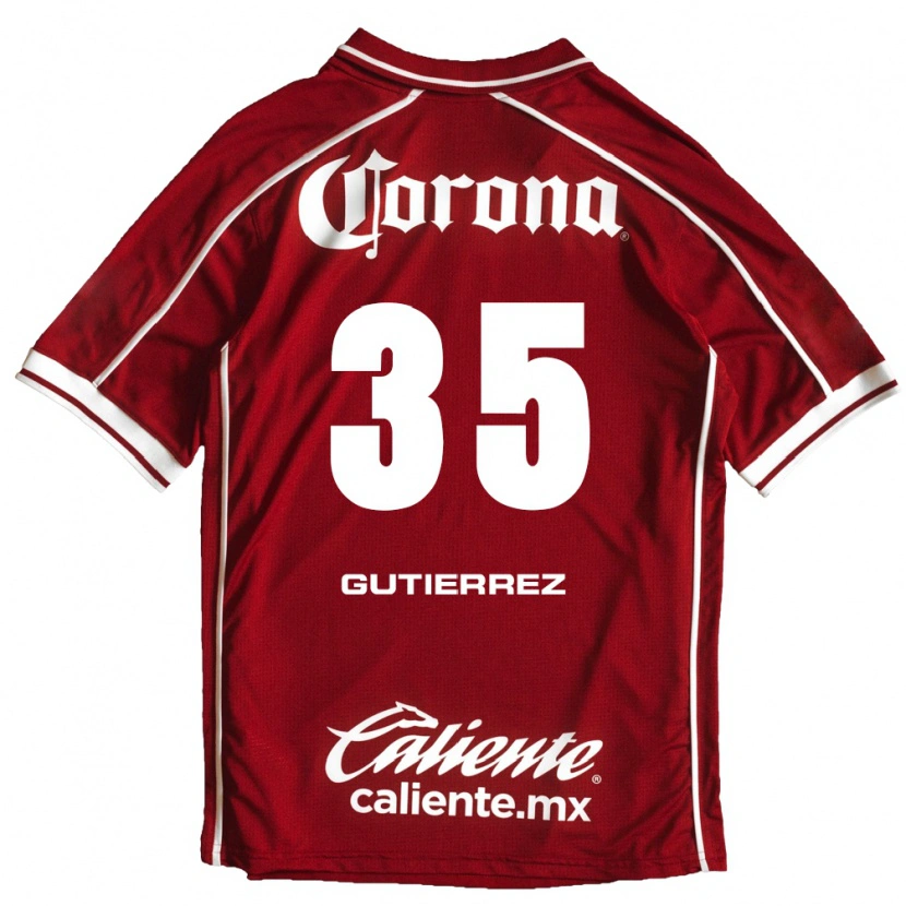 Danxen Damen Érick Gutiérrez #35 Weiß Rot Heimtrikot Trikot 2026/27 T-Shirt Österreich