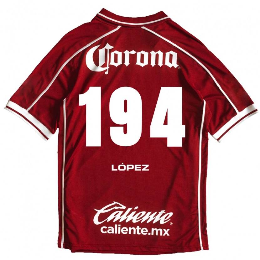Danxen Damen Erick López #194 Weiß Rot Heimtrikot Trikot 2026/27 T-Shirt Österreich