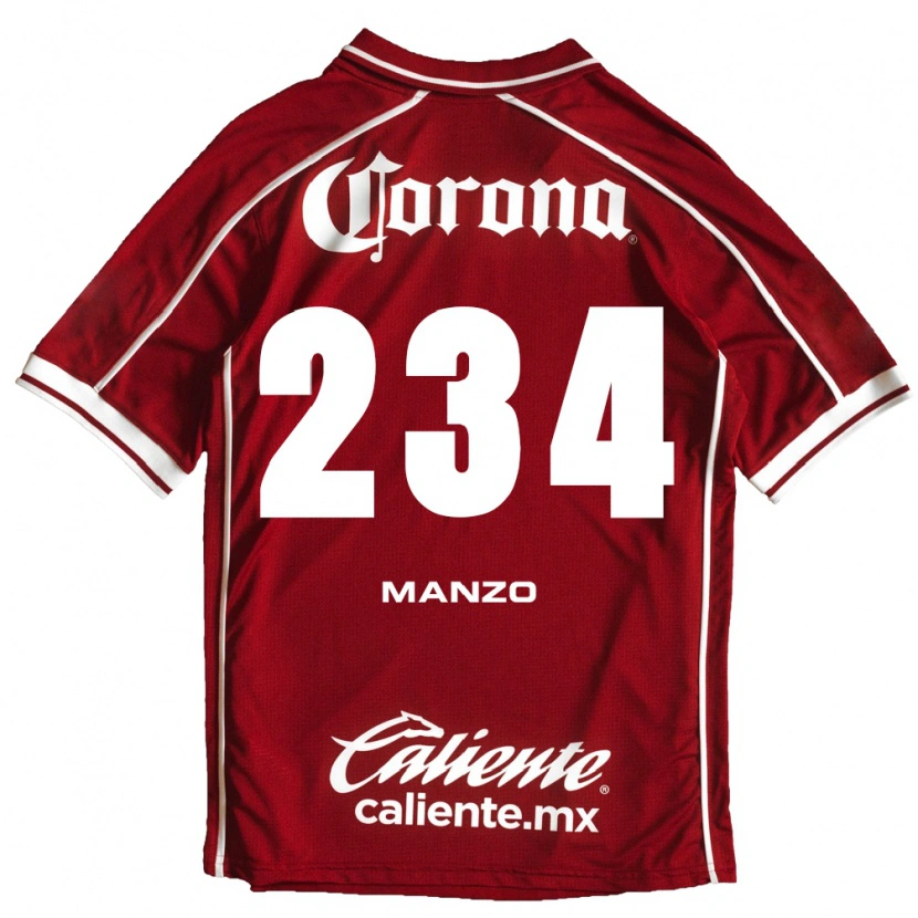 Danxen Damen Sergio Manzo #234 Weiß Rot Heimtrikot Trikot 2026/27 T-Shirt Österreich