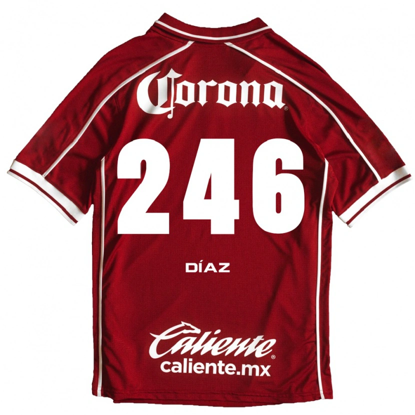 Danxen Damen César Díaz #246 Weiß Rot Heimtrikot Trikot 2026/27 T-Shirt Österreich