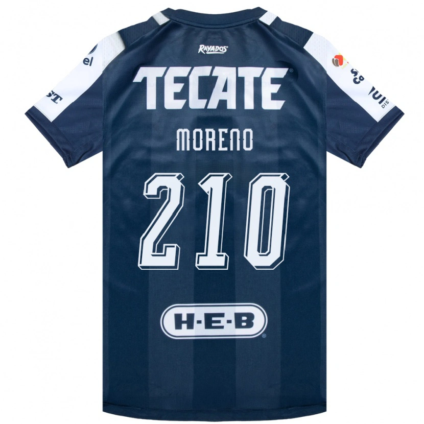 Danxen Damen Gael Moreno #210 Tintenblau Weiß Rot Heimtrikot Trikot 2026/27 T-Shirt Österreich