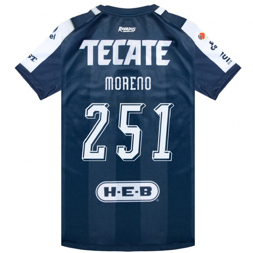 Danxen Damen Josué Moreno #251 Tintenblau Weiß Rot Heimtrikot Trikot 2026/27 T-Shirt Österreich