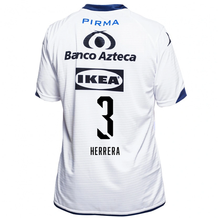 Danxen Damen Alberto Herrera #3 Weiß Schwarz Blau Heimtrikot Trikot 2026/27 T-Shirt Österreich