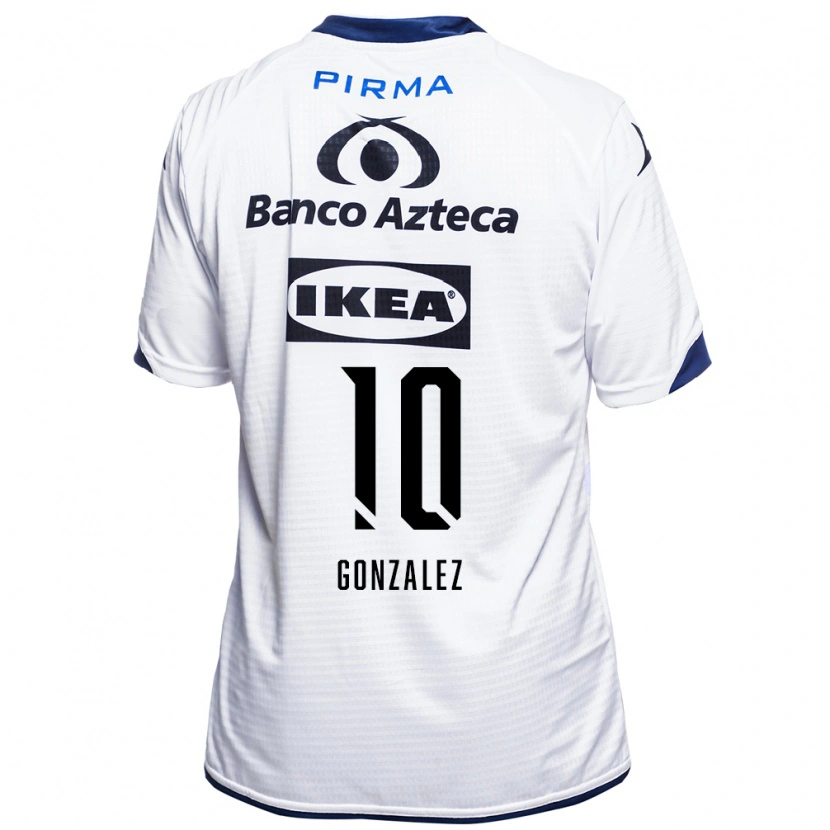 Danxen Damen Jair Gonzalez #10 Weiß Schwarz Blau Heimtrikot Trikot 2026/27 T-Shirt Österreich