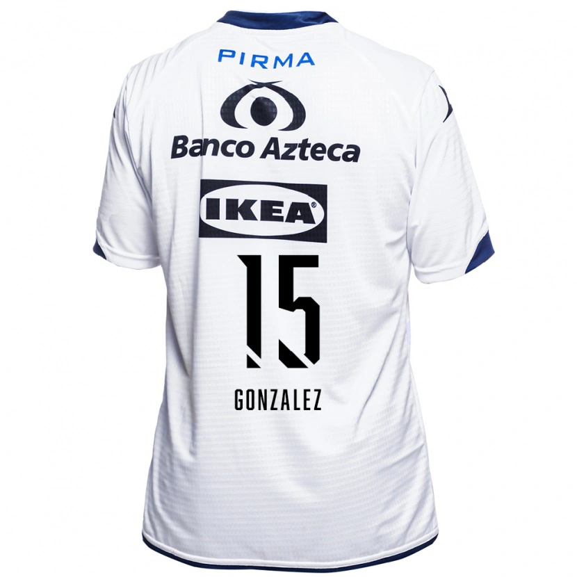 Danxen Damen Jaqueline González #15 Weiß Schwarz Blau Heimtrikot Trikot 2026/27 T-Shirt Österreich