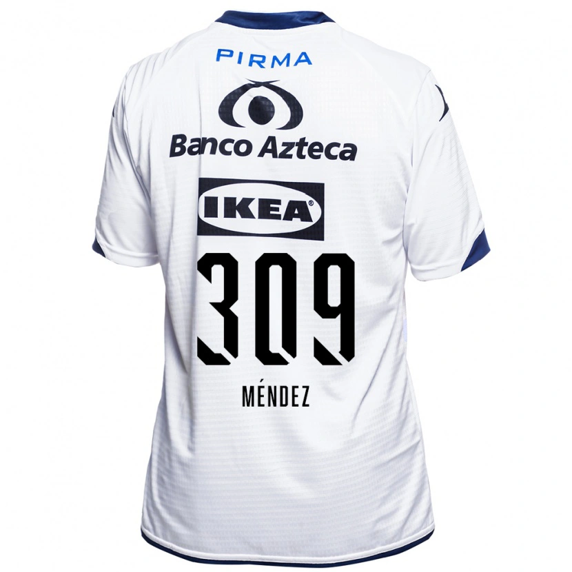 Danxen Damen Kevin Méndez #309 Weiß Schwarz Blau Heimtrikot Trikot 2026/27 T-Shirt Österreich