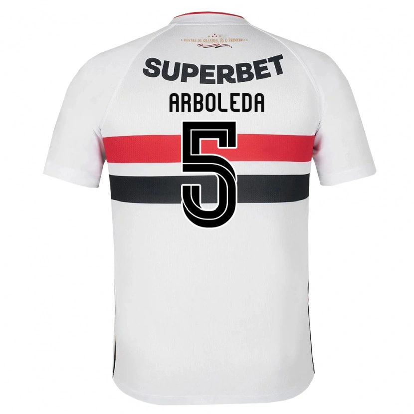 Danxen Damen Robert Arboleda #5 Weiß Rot Schwarz Heimtrikot Trikot 2026/27 T-Shirt Österreich