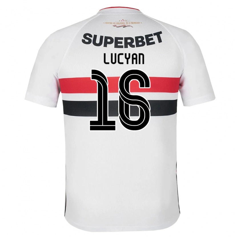 Danxen Damen Lucyan Gabriel Arruda Delgado #16 Weiß Rot Schwarz Heimtrikot Trikot 2026/27 T-Shirt Österreich