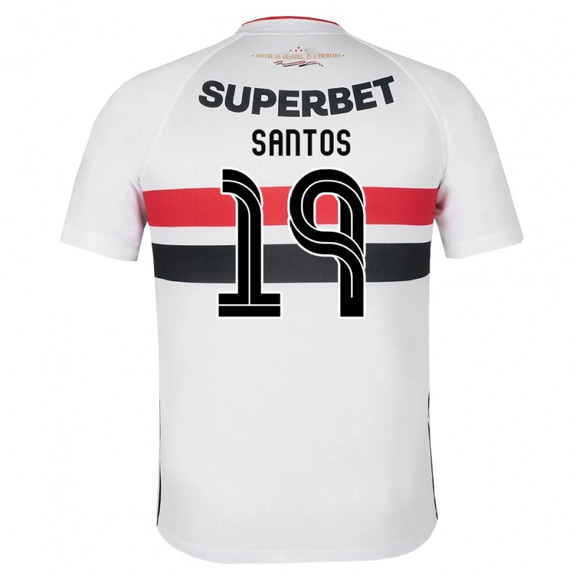 Danxen Damen Kaio Santos #19 Weiß Rot Schwarz Heimtrikot Trikot 2026/27 T-Shirt Österreich