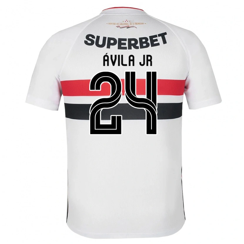Danxen Damen Marvin Ávila Jr #24 Weiß Rot Schwarz Heimtrikot Trikot 2026/27 T-Shirt Österreich