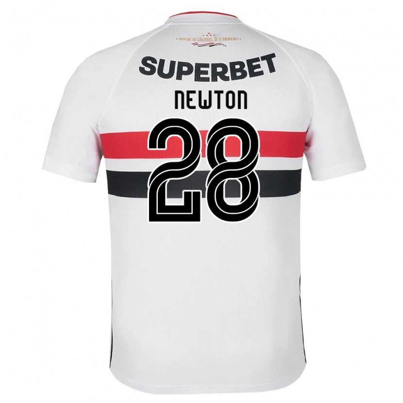 Danxen Damen Newton Araujo Da Costa Júnior #28 Weiß Rot Schwarz Heimtrikot Trikot 2026/27 T-Shirt Österreich