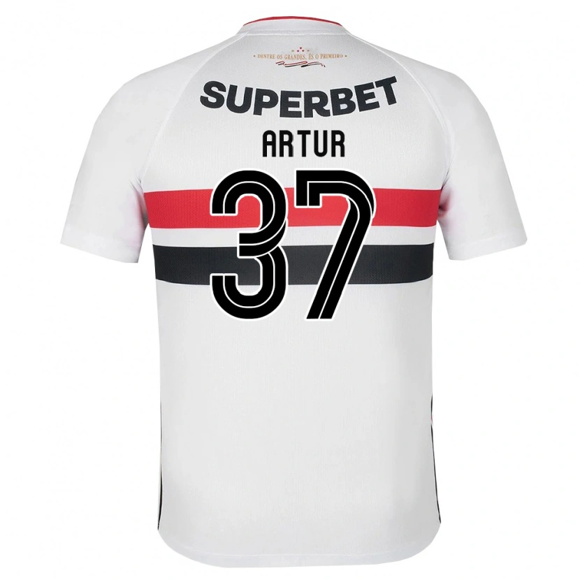 Danxen Damen Artur Victor Guimarães #37 Weiß Rot Schwarz Heimtrikot Trikot 2026/27 T-Shirt Österreich