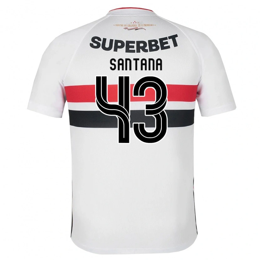 Danxen Damen Gustavo Santana #43 Weiß Rot Schwarz Heimtrikot Trikot 2026/27 T-Shirt Österreich