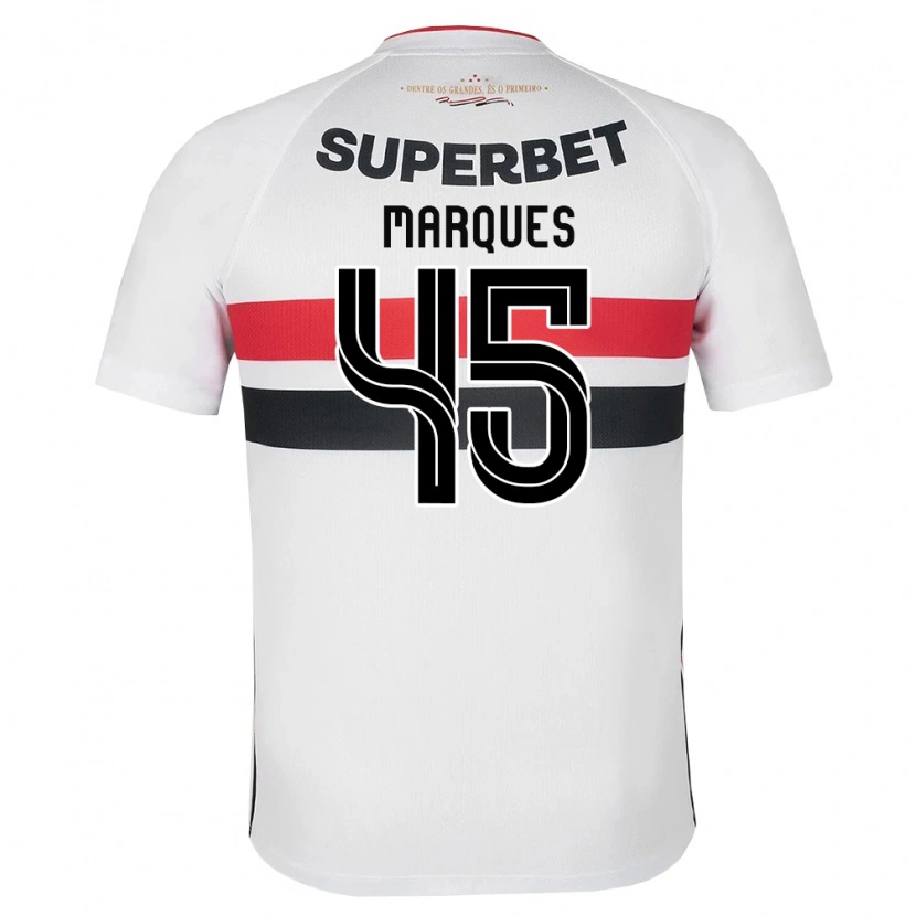 Danxen Damen Lucca Marques Alencar #45 Weiß Rot Schwarz Heimtrikot Trikot 2026/27 T-Shirt Österreich