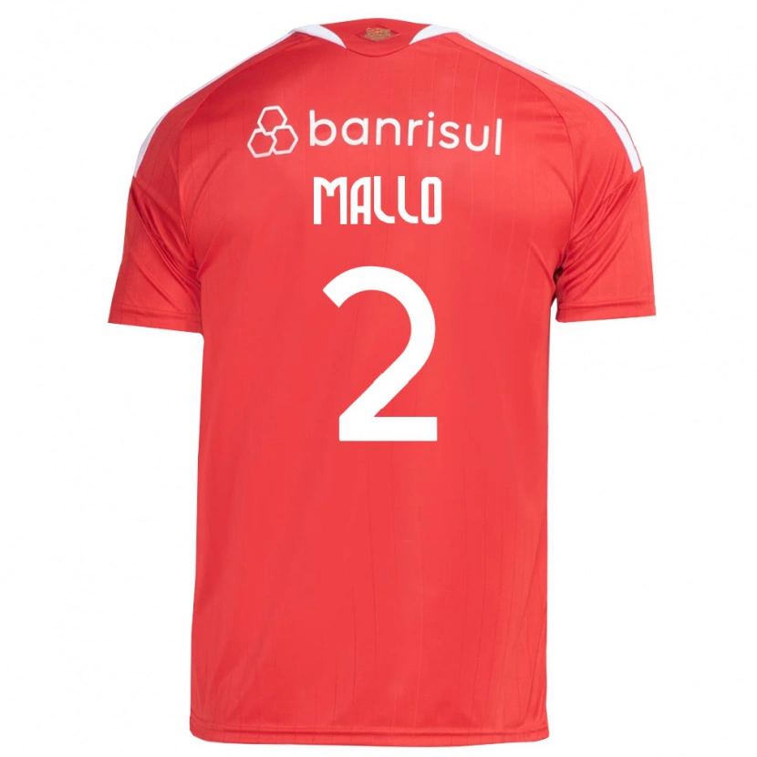 Danxen Damen Hugo Mallo #2 Rot Weiß Heimtrikot Trikot 2026/27 T-Shirt Österreich