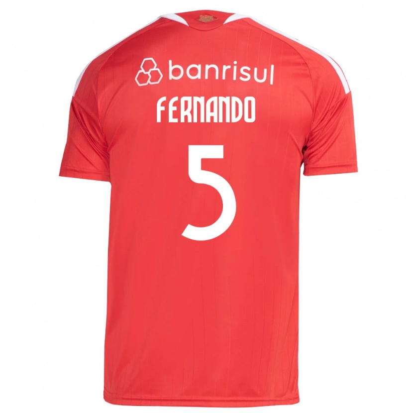 Danxen Damen Fernando #5 Rot Weiß Heimtrikot Trikot 2026/27 T-Shirt Österreich