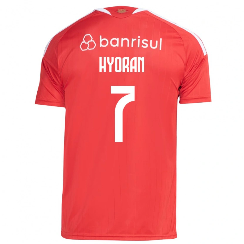 Danxen Damen Hyoran #7 Rot Weiß Heimtrikot Trikot 2026/27 T-Shirt Österreich