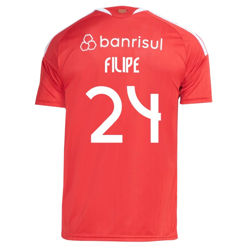 Danxen Damen Filipe Sírio #24 Rot Weiß Heimtrikot Trikot 2026/27 T-Shirt Österreich