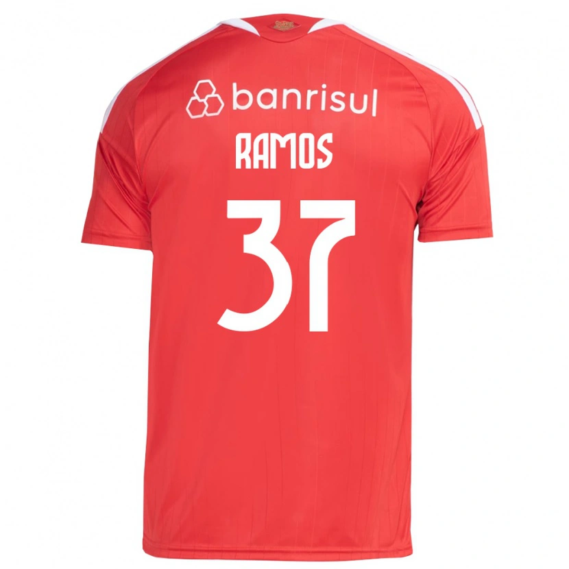 Danxen Damen Lucas Ramos #37 Rot Weiß Heimtrikot Trikot 2026/27 T-Shirt Österreich