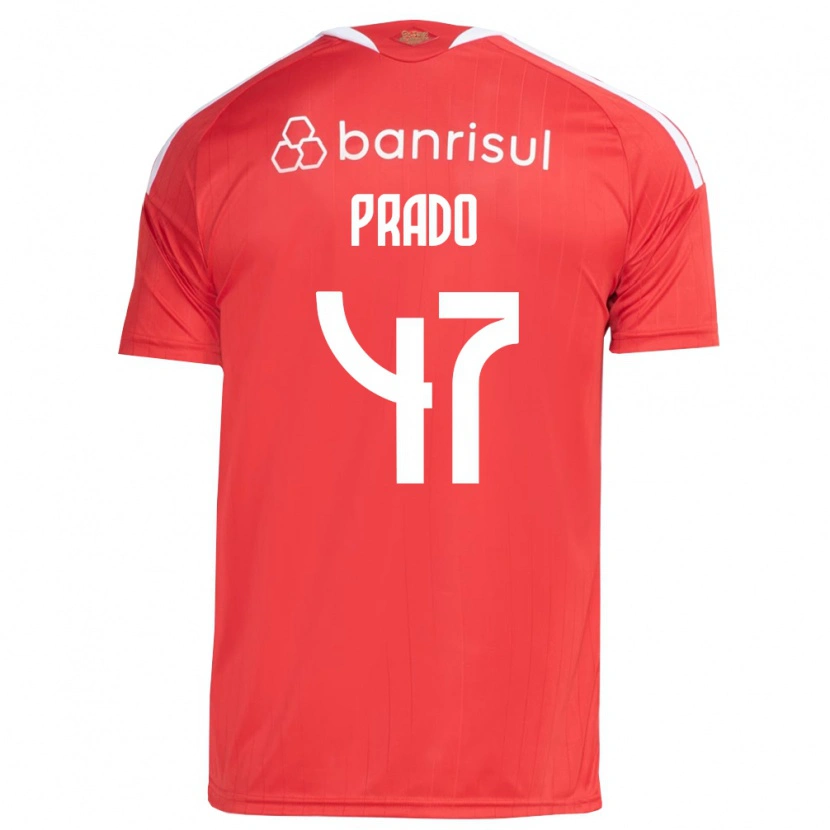 Danxen Damen Gustavo Prado #47 Rot Weiß Heimtrikot Trikot 2026/27 T-Shirt Österreich