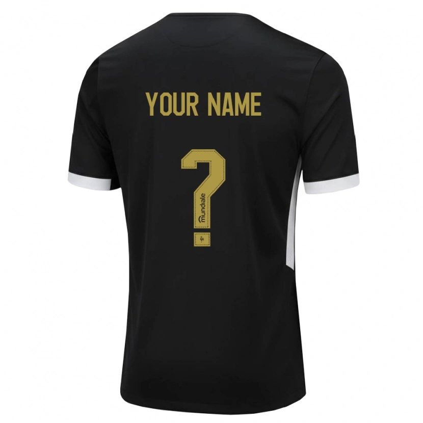 Danxen Damen Ihren Namen #0 Schwarz Weiß Gelb Heimtrikot Trikot 2026/27 T-Shirt Österreich